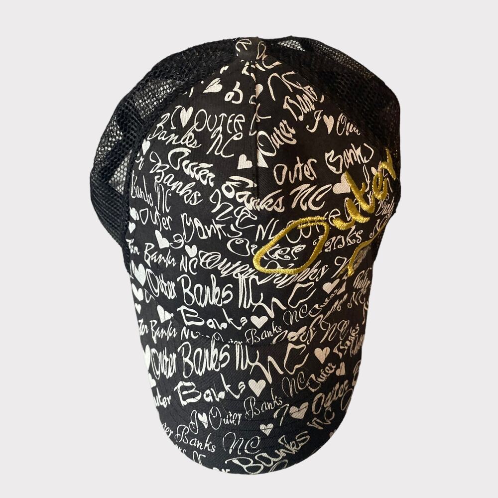 Outer Banks Baseball Cap 777 Lucky Hook Loop Closure